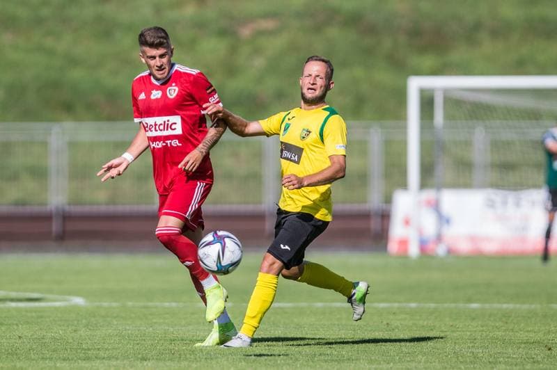 Football. Sparing. GKS 1962 Jastrzebie - Piast Gliwice. 10.07.2021