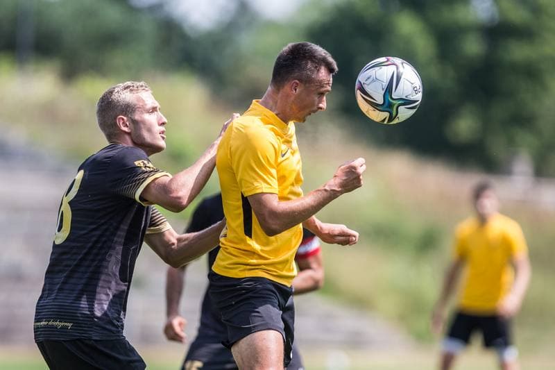 Football. Sparing. Polonia Bytom - Wieczysta Krakow. 17.07.2021
