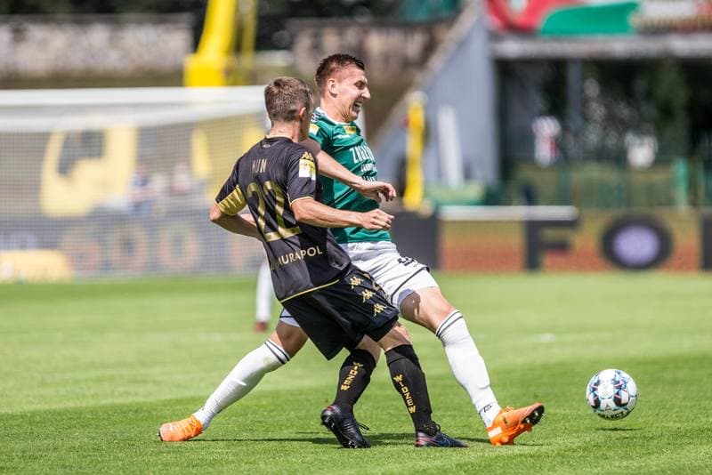 Football. Fortuna I Liga. Zaglebie Sosnowiec - Widzew Lodz. 08.08.2021