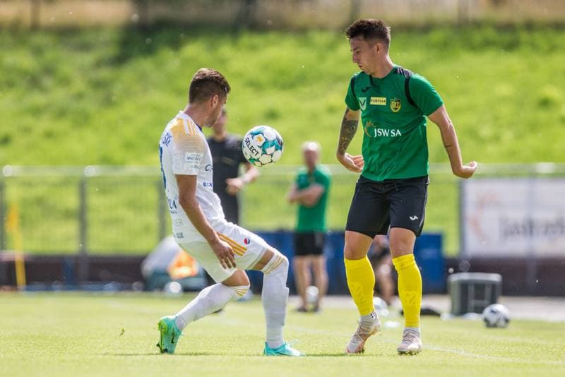Football. Sparing. GKS Jastrzebie - Ruch Chorzow. 07.07.2021