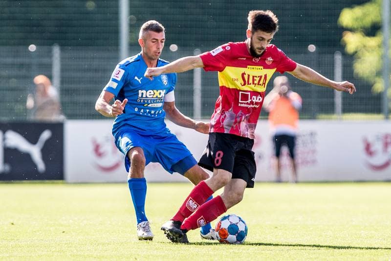 Football. III Liga. LKS Goczalkowice-Zdroj - Sleza Wroclaw. 07.08.2021