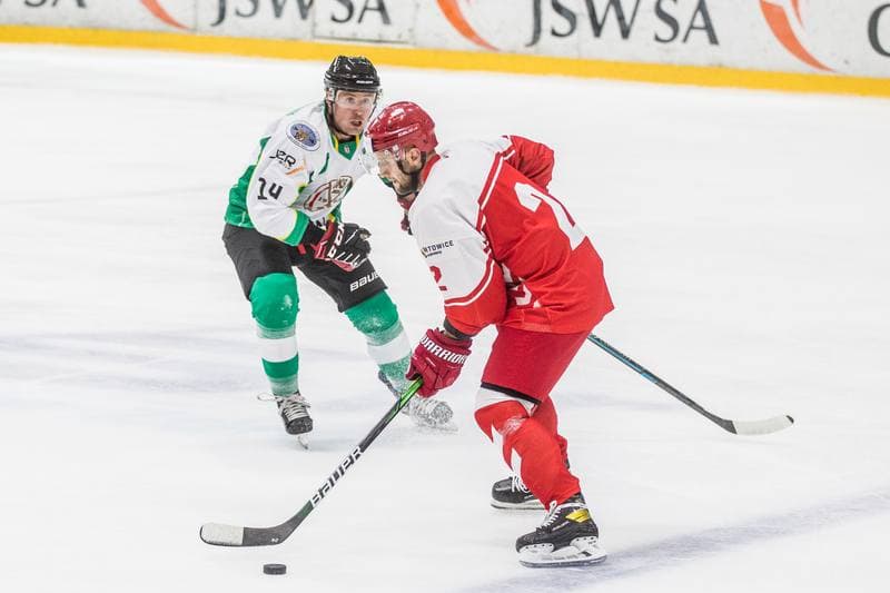 Ice Hockey. Sparing. Reprezentacja Polski - JKH GKS Jastrzebie. 22.08.2021