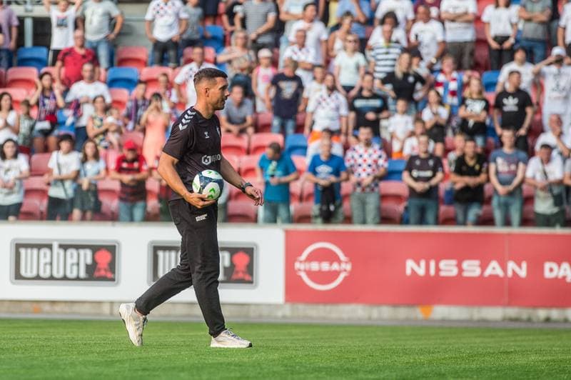 Football. Gornik Zabrze. Press Conference. 08.07.2021