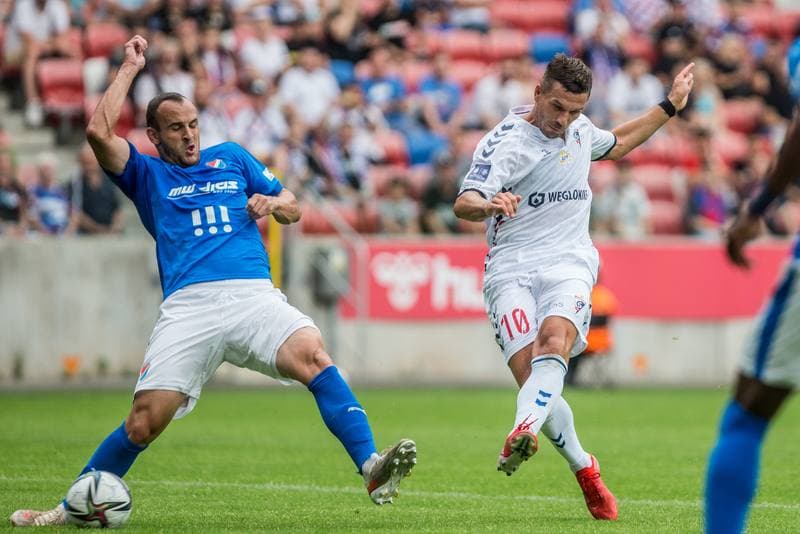 Football. Sparing. Gornik Zabrze - Banik Ostrava. 17.07.2021