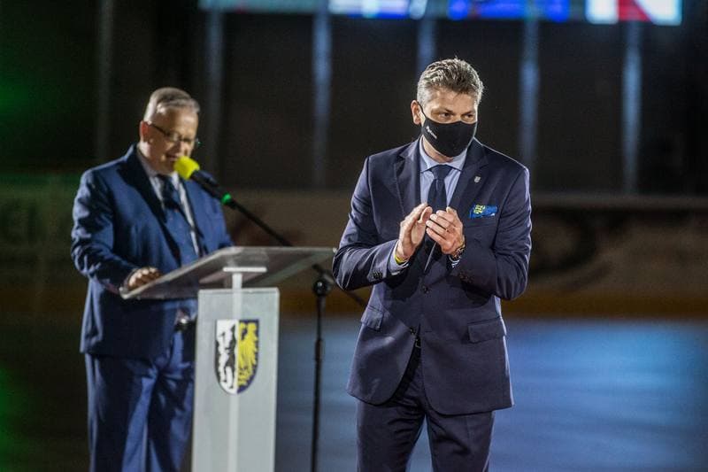 Ice Hockey. Polonia Bytom. Opening of Ice Rink. 12.06.2021