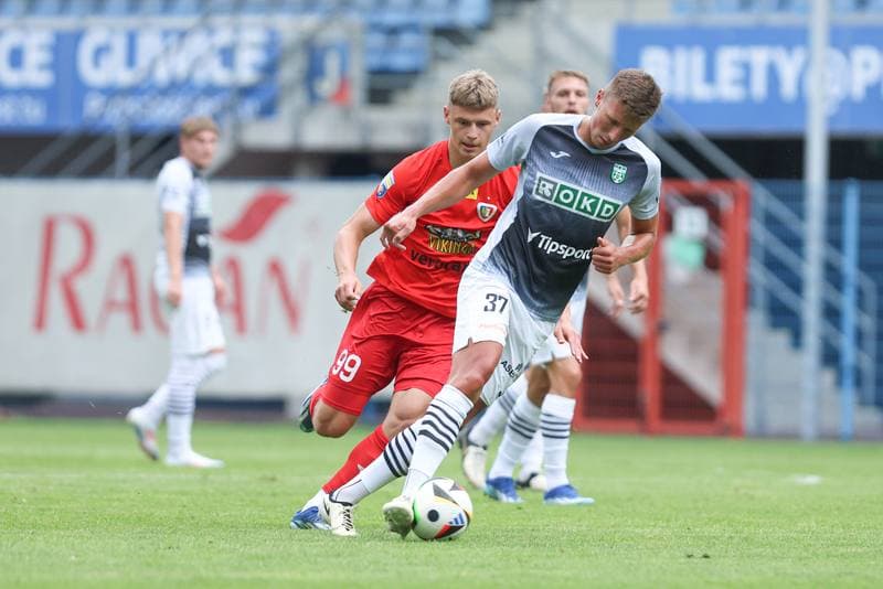 Football. Sparing. Piast Gliwice - MFK Karvina. 04.07.2024