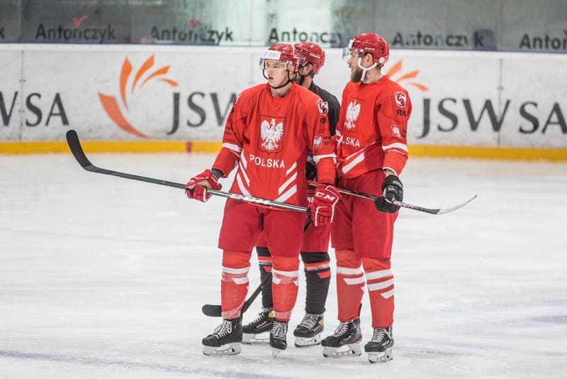Ice Hockey. Poland national team. Training. 19.08.2021