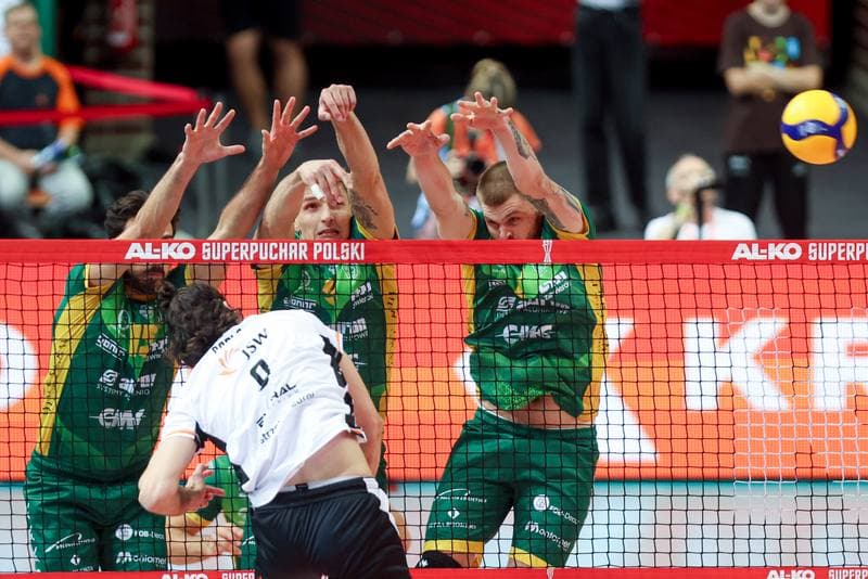 Volleyball. AL-KO Superpuchar Polski. Jastrzebski Wegiel - Aluron CMC Warta Zawiercie. 25.09.2024