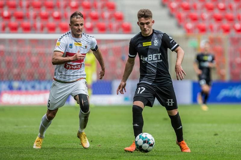 Football. Fortuna I Liga. GKS Tychy - LKS Lodz. 13.06.2021