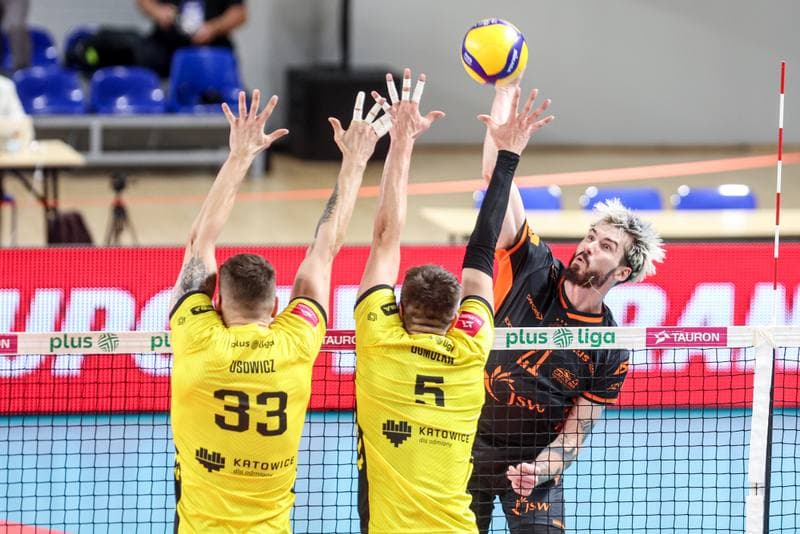 Volleyball. PlusLiga. GKS Katowice - Jastrzebski Wegiel. 28.09.2024