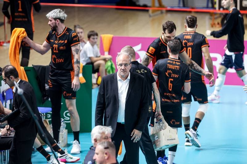Volleyball. PlusLiga. GKS Katowice - Jastrzebski Wegiel. 28.09.2024