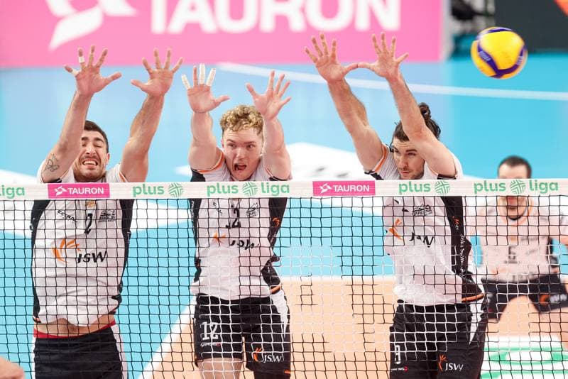Volleyball. PlusLiga. Jastrzebski Wegiel - PGE Projekt Warszawa. 01.10.2024