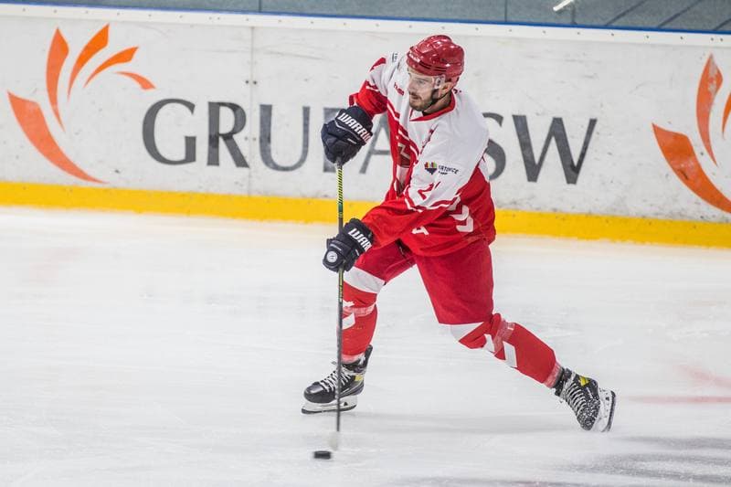 Ice Hockey. Sparing. Reprezentacja Polski - JKH GKS Jastrzebie. 22.08.2021