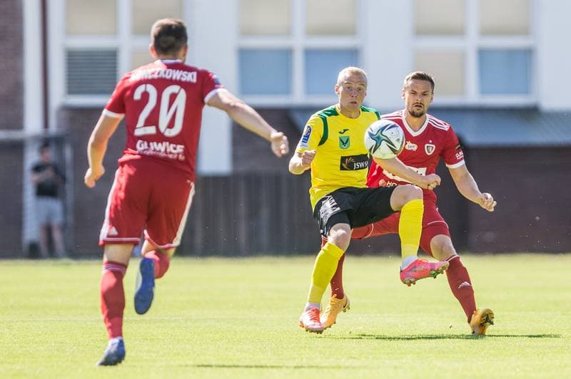 Football. Sparing. GKS 1962 Jastrzebie - Piast Gliwice. 10.07.2021