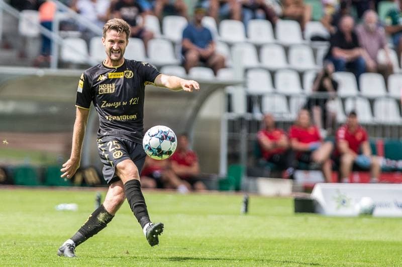 Football. Fortuna I Liga. Zaglebie Sosnowiec - Widzew Lodz. 08.08.2021