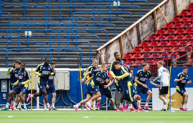 Football. World Cup 2026. Sweden. Training. 07.06.2026