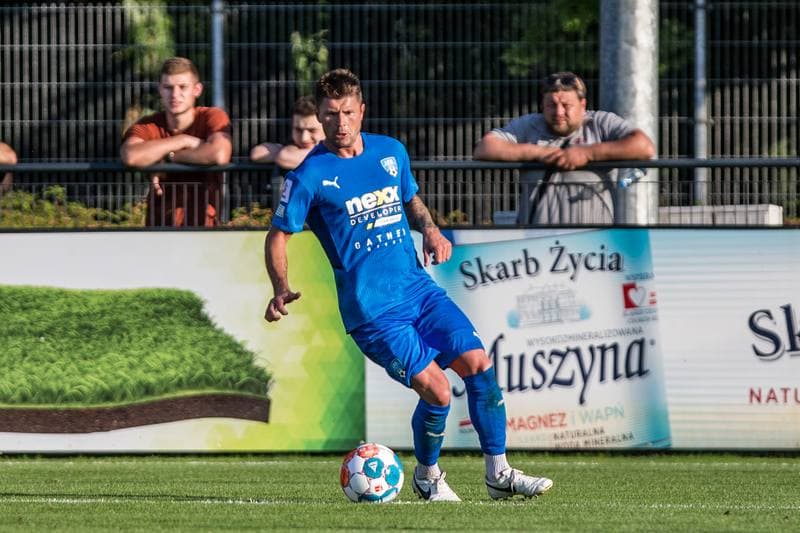 Football. III Liga. LKS Goczalkowice-Zdroj - Sleza Wroclaw. 07.08.2021