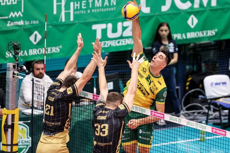 Volleyball. PlusLiga. Aluron CMC Warta Zawiercie - GKS Katowice. 02.10.2024