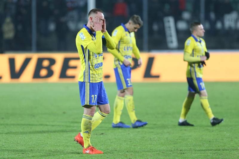 Football. Lotto Ekstraklasa. Zaglebie Sosnowiec - Arka Gdynia. 16.02.2019