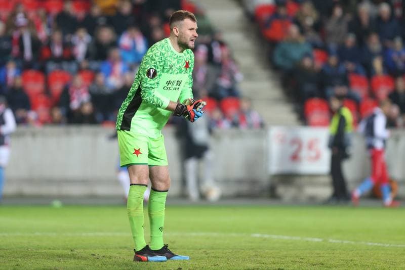 Football. UEFA Europa League. Slavia Prague - KRC Genk. 14.02.2019