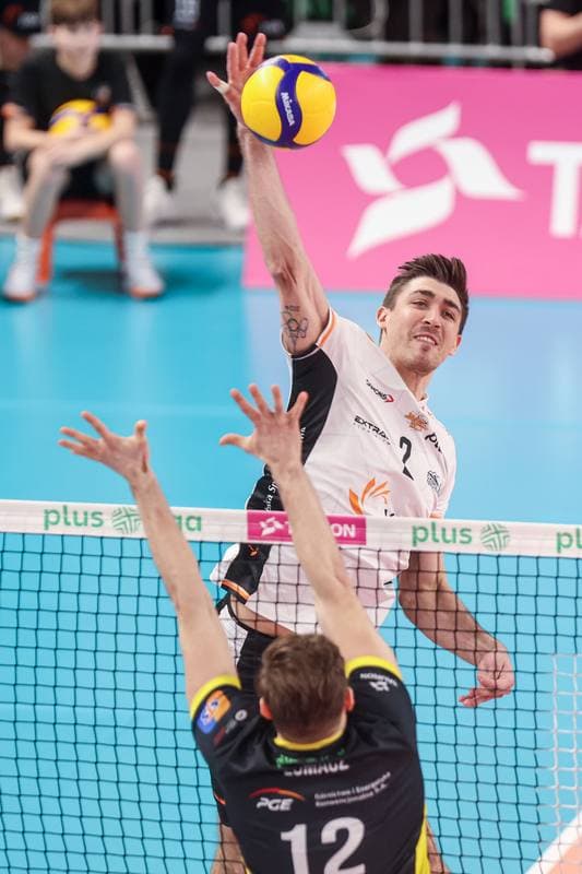 Volleyball. PlusLiga. Jastrzebski Wegiel - PGE GiEK Skra Belchatow. 09.02.2025