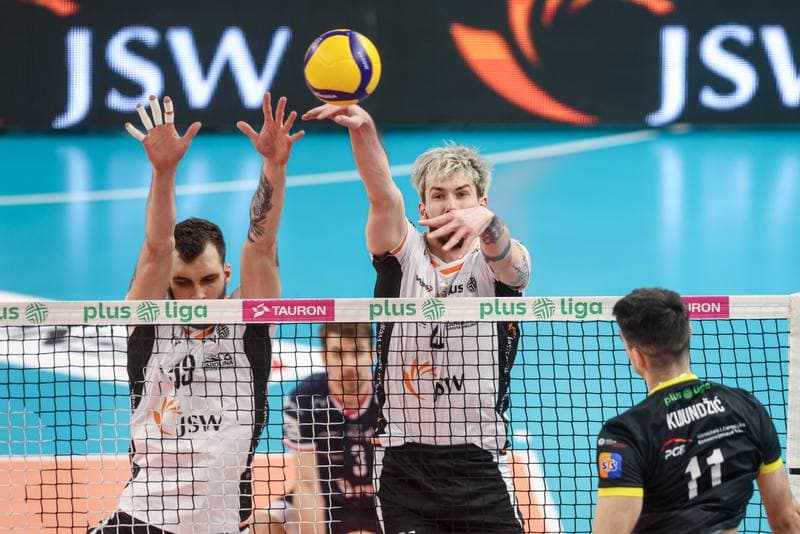 Volleyball. PlusLiga. Jastrzebski Wegiel - PGE GiEK Skra Belchatow. 09.02.2025