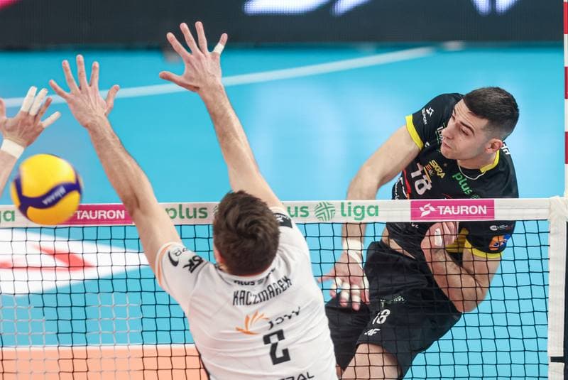 Volleyball. PlusLiga. Jastrzebski Wegiel - PGE GiEK Skra Belchatow. 09.02.2025