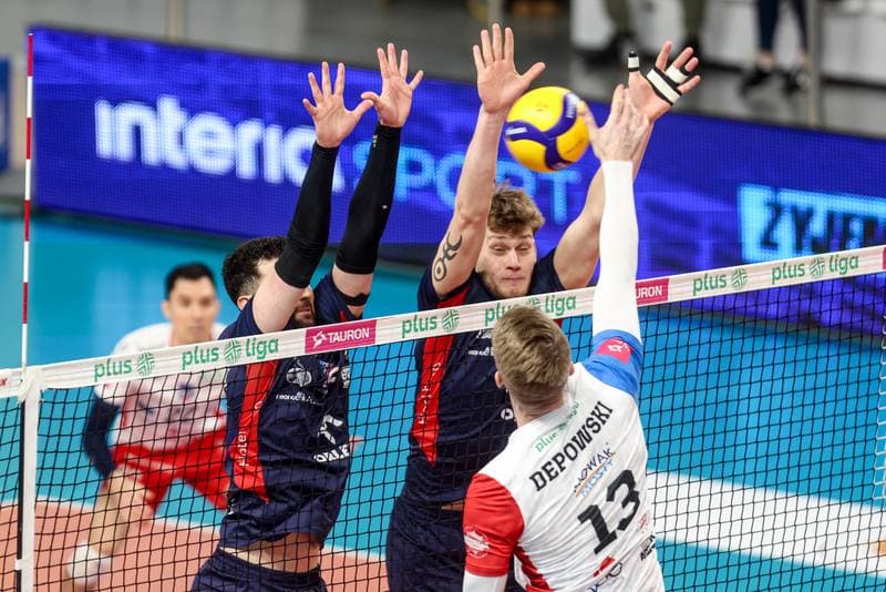 Volleyball. PlusLiga. Nowak-Mosty MKS Bedzin - ZAKSA Kedzierzyn-Kozle. 10.02.2025