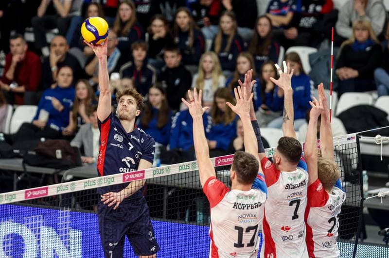 Volleyball. PlusLiga. Nowak-Mosty MKS Bedzin - ZAKSA Kedzierzyn-Kozle. 10.02.2025