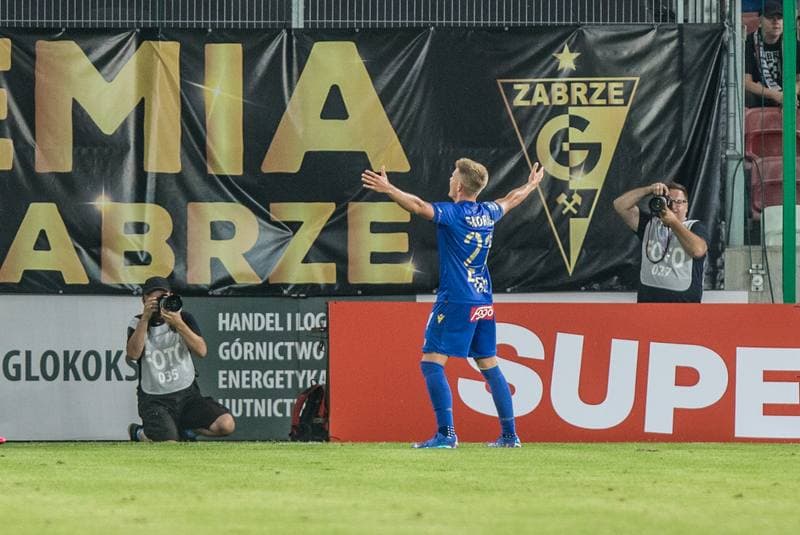 Football. PKO BP Ekstraklasa. Gornik Zabrze - Lech Poznan. 30.07.2021