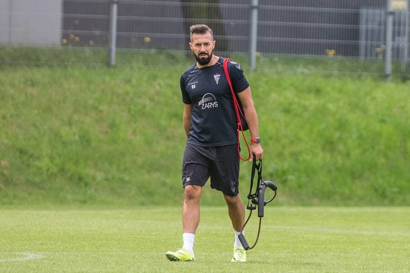 Football. Sparing. Gornik Zabrze - Puszcza Niepolomice. 03.07.2021