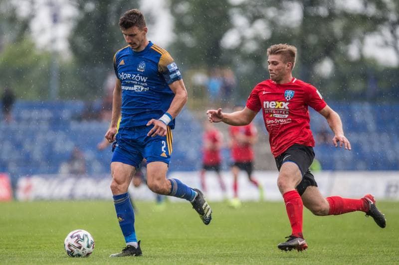 Football. III Liga. Ruch Chorzow - LKS Goczalkowice Zdroj. 12.06.2021