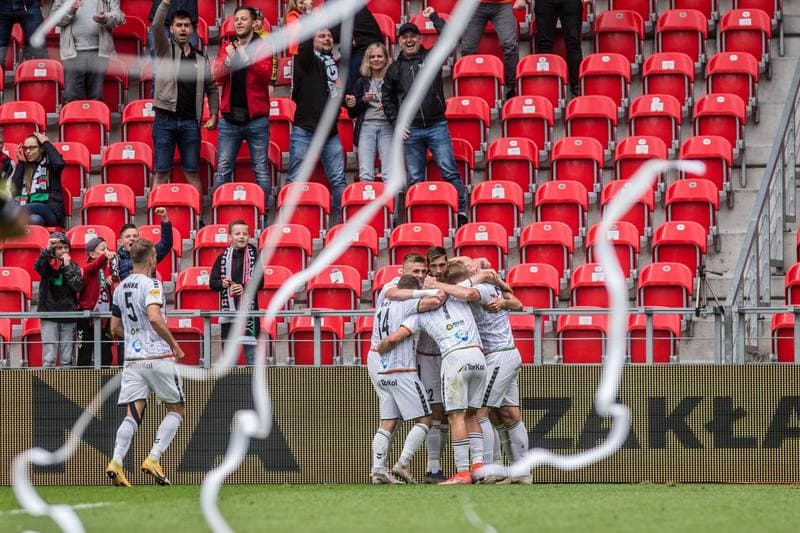 Football. Fortuna I Liga. GKS Tychy - LKS Lodz. 13.06.2021