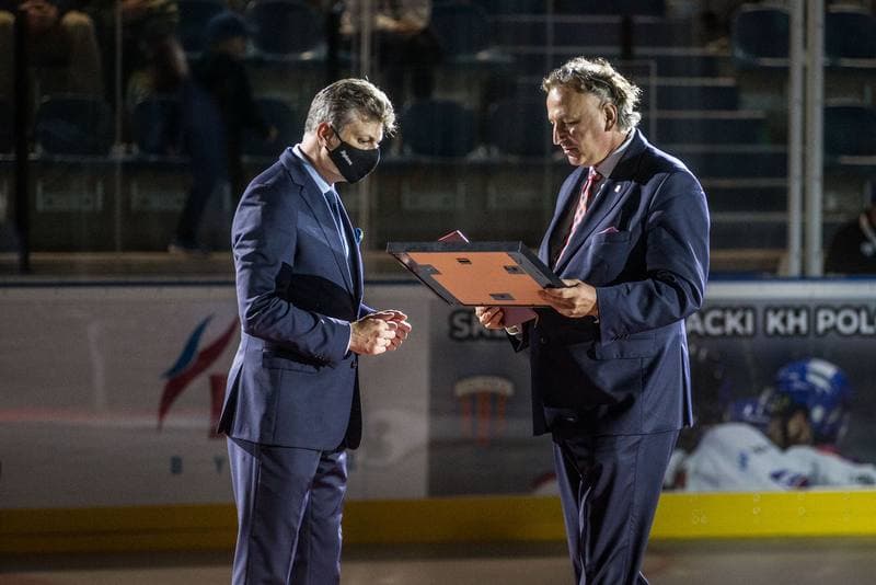 Ice Hockey. Polonia Bytom. Opening of Ice Rink. 12.06.2021