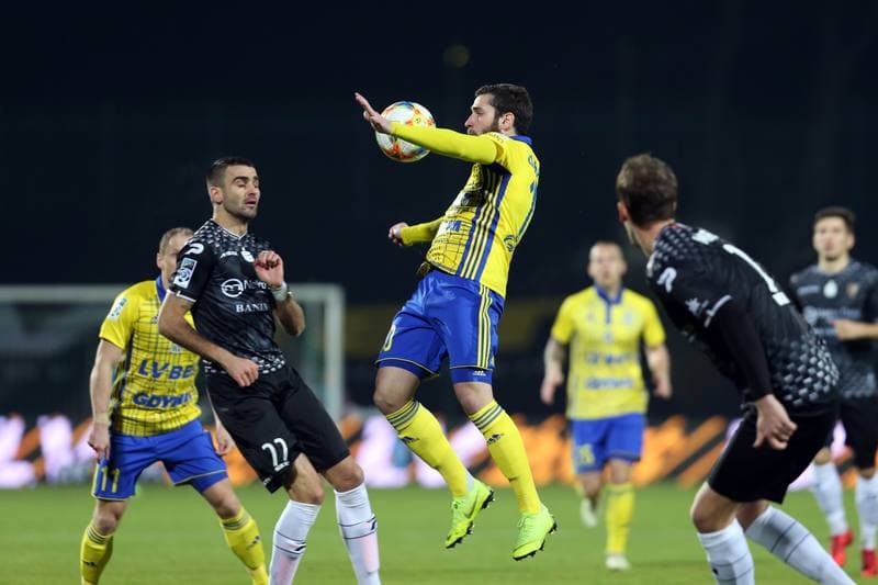 Football. Lotto Ekstraklasa. Zaglebie Sosnowiec - Arka Gdynia. 16.02.2019