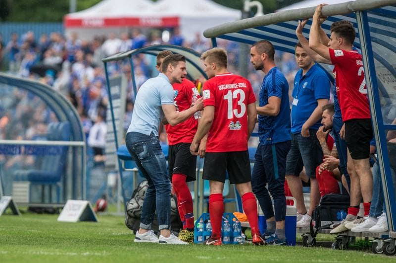 Football. III Liga. Ruch Chorzow - LKS Goczalkowice Zdroj. 12.06.2021
