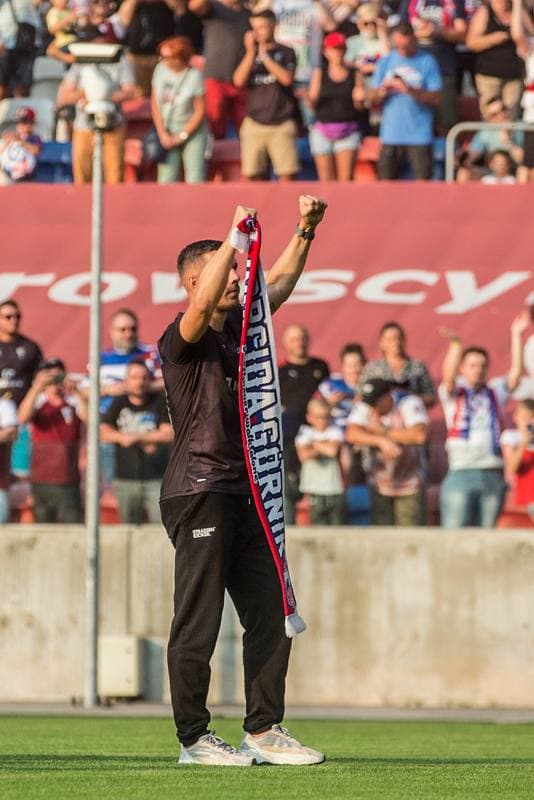 Football. Gornik Zabrze. Press Conference. 08.07.2021