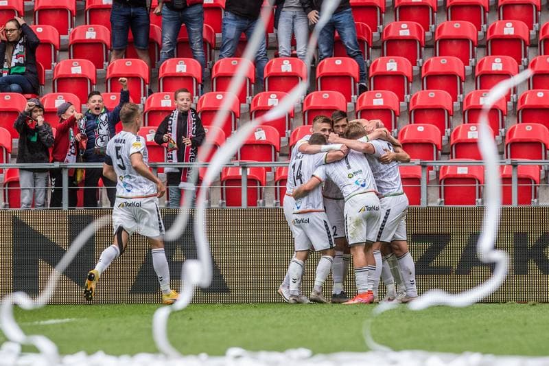 Football. Fortuna I Liga. GKS Tychy - LKS Lodz. 13.06.2021