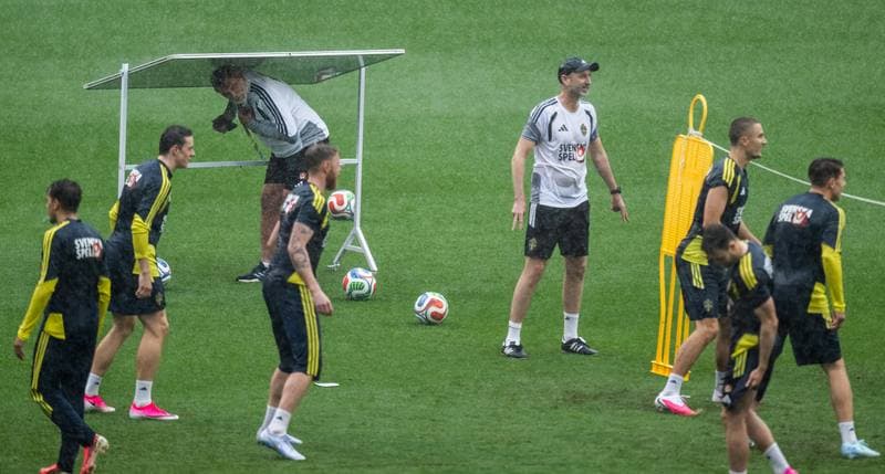Football. World Cup 2026. Sweden. Training. 07.06.2026