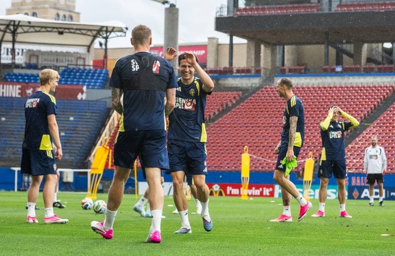 Football. World Cup 2026. Sweden. Training. 07.06.2026