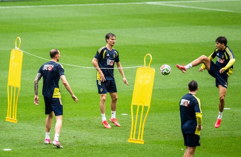 Football. World Cup 2026. Sweden. Training. 07.06.2026
