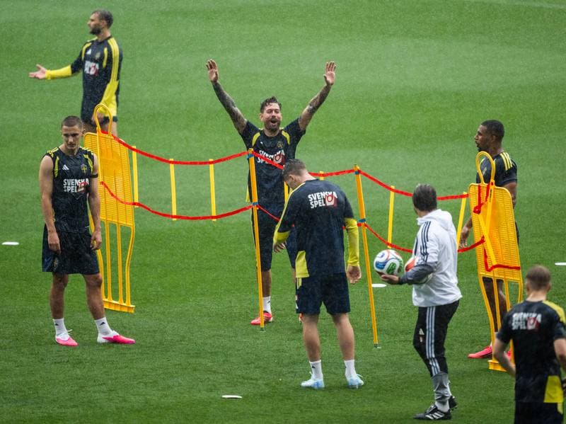 Football. World Cup 2026. Sweden. Training. 07.06.2026