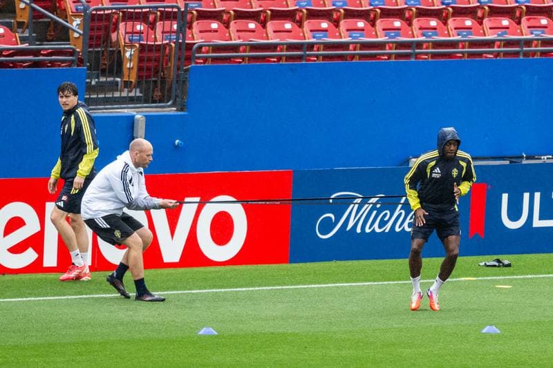 Football. World Cup 2026. Sweden. Training. 07.06.2026