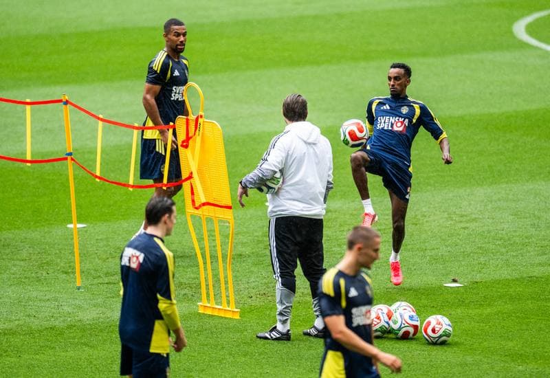 Football. World Cup 2026. Sweden. Training. 07.06.2026