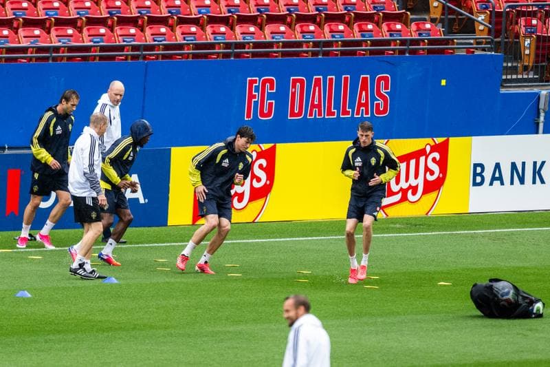 Football. World Cup 2026. Sweden. Training. 07.06.2026