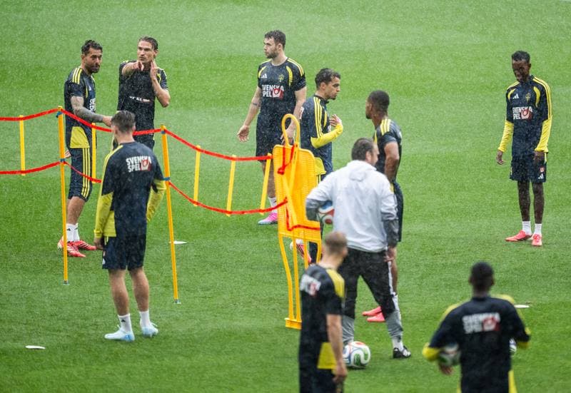 Football. World Cup 2026. Sweden. Training. 07.06.2026
