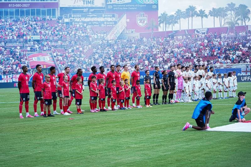 Football. International Friendly. England - New Zeland. 07.06.2026