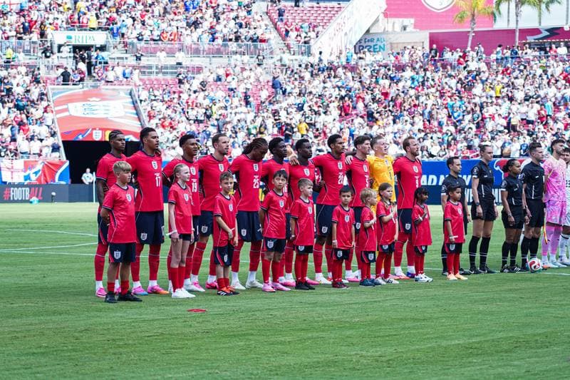 Football. International Friendly. England - New Zeland. 07.06.2026
