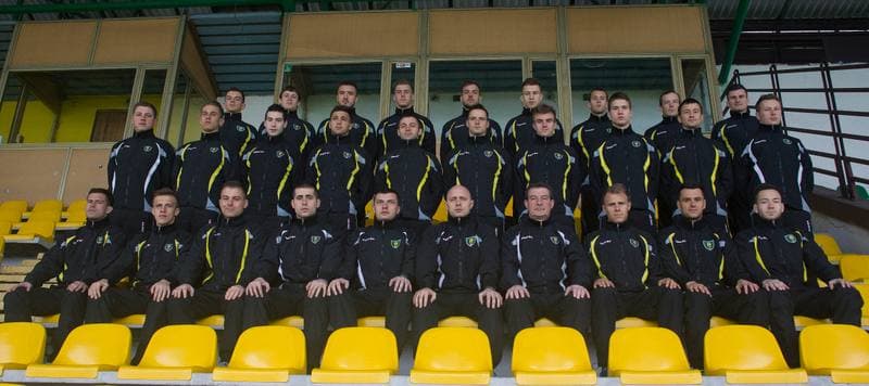 Football. GKS Katowice. Training. 23.02.2015