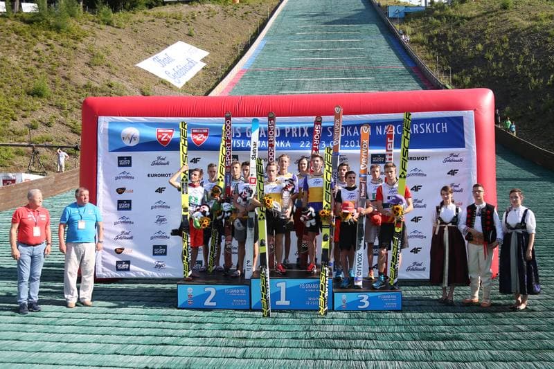 Ski Jumping. FIS Summer Grand Prix. Team Tournament. 22.07.2016
